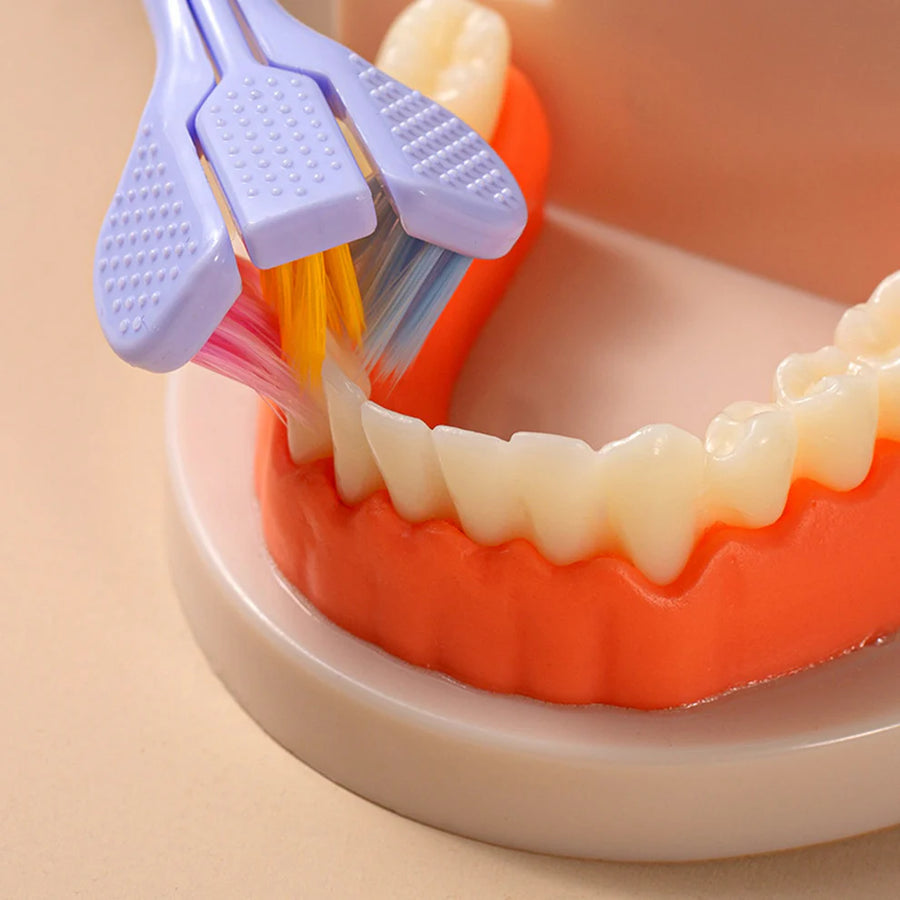 360-Clean™ Nano 360° 3-Sided Toothbrush 🦷✨ 🔥🔥