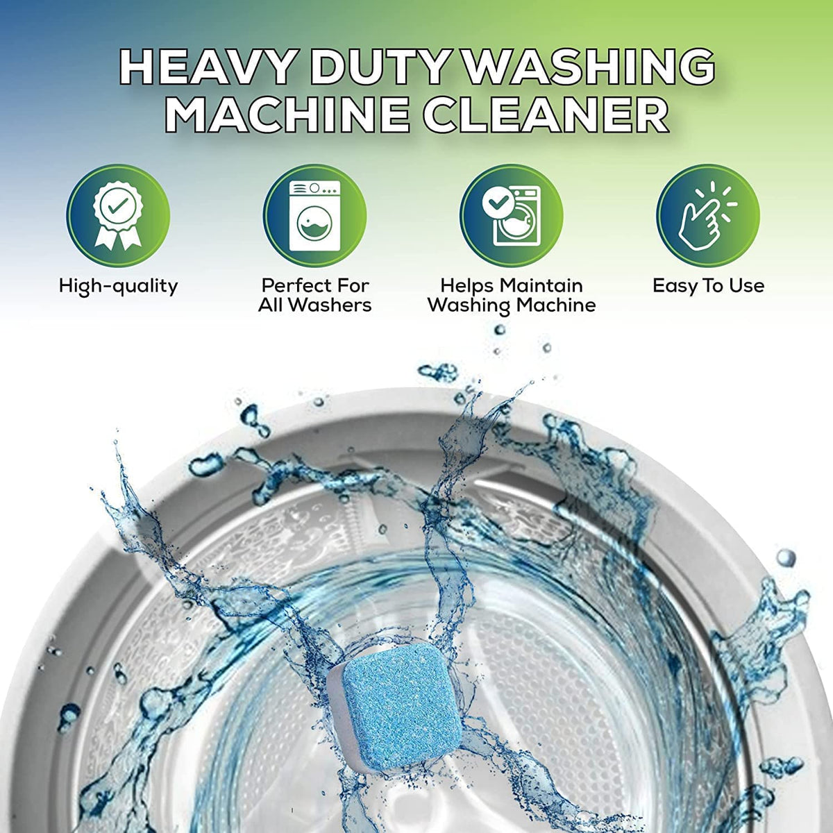 Washing Machine Cleaning Tablets | 🔥Pack of 20 Tabs🔥